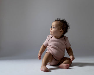 Short-Sleeve Organic Baby Bodysuits