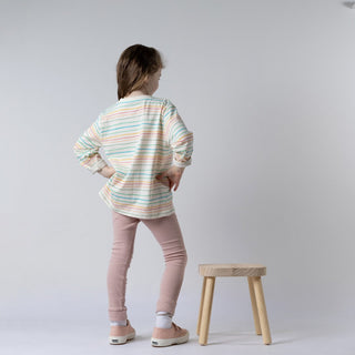 Kids Striped T-Shirts in Organic Cotton