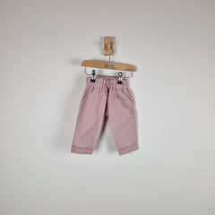 Sample Sale - Pink Kids Chino Style Elasticated Trousers