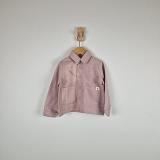 Sample Sale - Pink Kids Organic Cotton Shacket