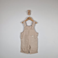 Sample Sale - Oat Kids Cotton Dungaree Shorts
