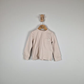 Sample Sale - Oat Kids Long Sleeve Ribbed T-Shirt
