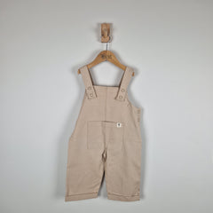 Sample Sale - Oat Kids Cotton Dungaree Shorts