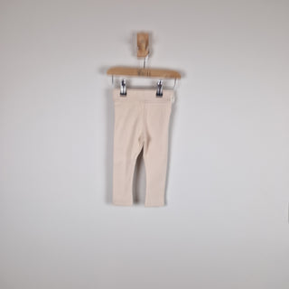 Sample Sale - Oat Organic Ribbed Baby Leggings