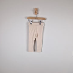 Sample Sale - Oat Organic Ribbed Baby Leggings
