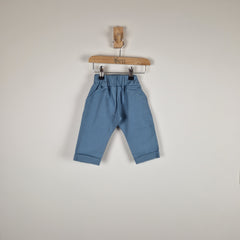Sample Sale - Blue Kids Chino Style Elasticated Trousers