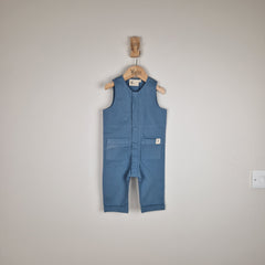 Sample Sale - Blue Kids Sleeveless Overall
