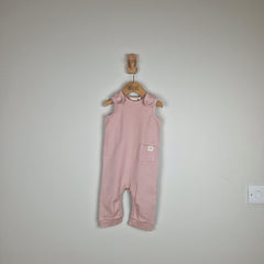 Sample Sale - Pink Sleeveless Rib Baby Romper