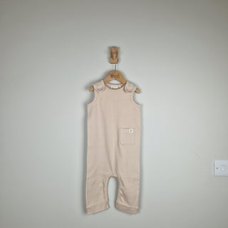 Sample Sale - Oat Sleeveless Rib Baby Romper