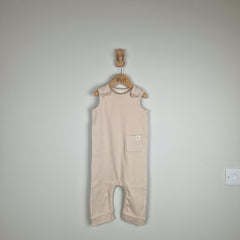 Sample Sale - Oat Sleeveless Rib Baby Romper