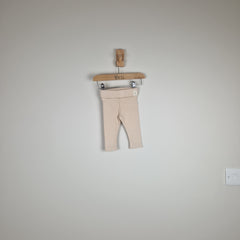 Sample Sale - Oat Organic Ribbed Baby Leggings
