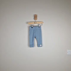 Sample Sale - Blue Kids Stylish Organic Leggings