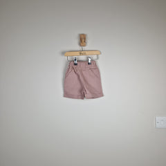 Sample Sale - Pink Kids Elasticated Chino Shorts