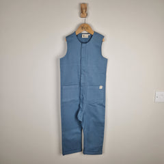 Sample Sale - Blue Kids Sleeveless Overall