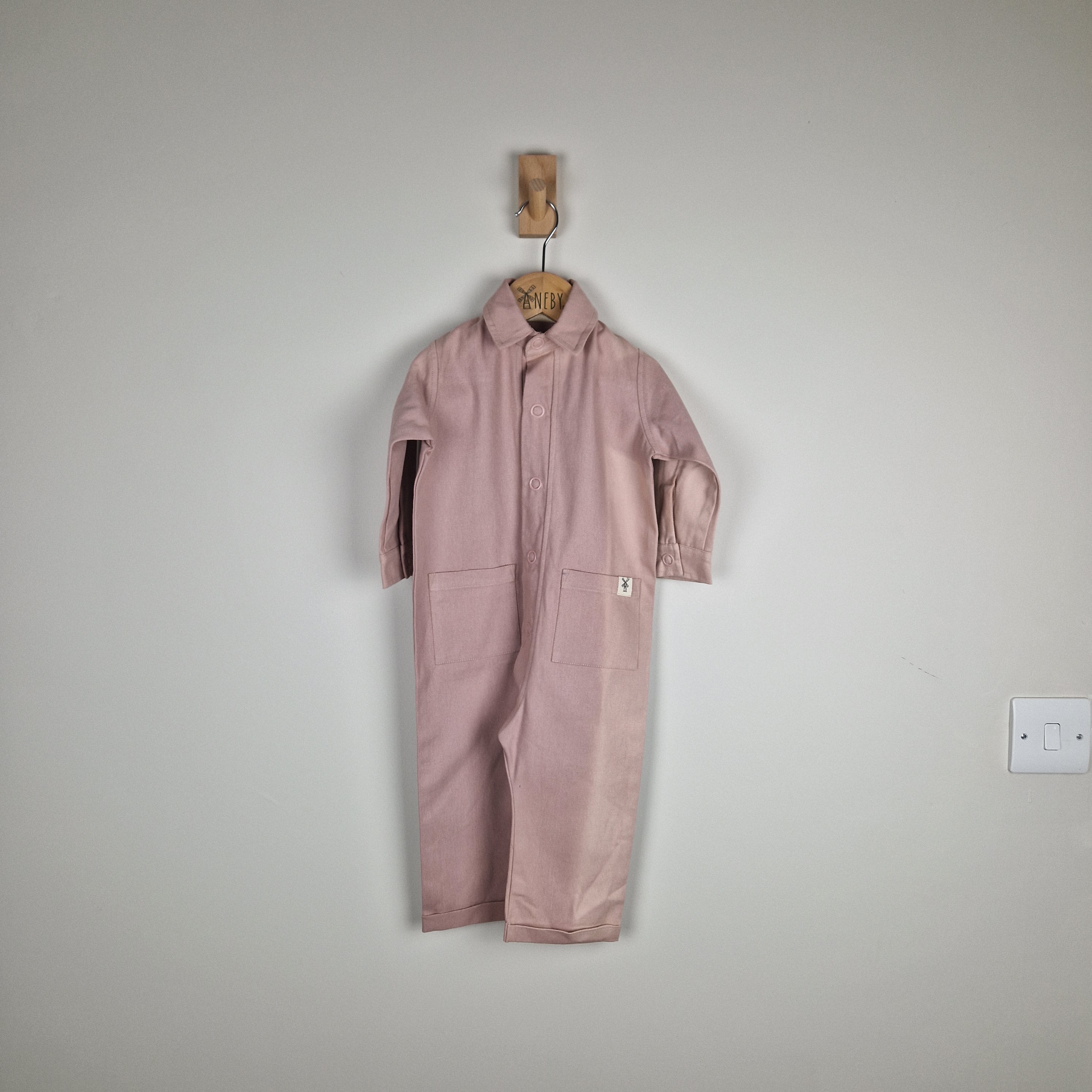 Sample Sale - Pink Kids Boilersuit