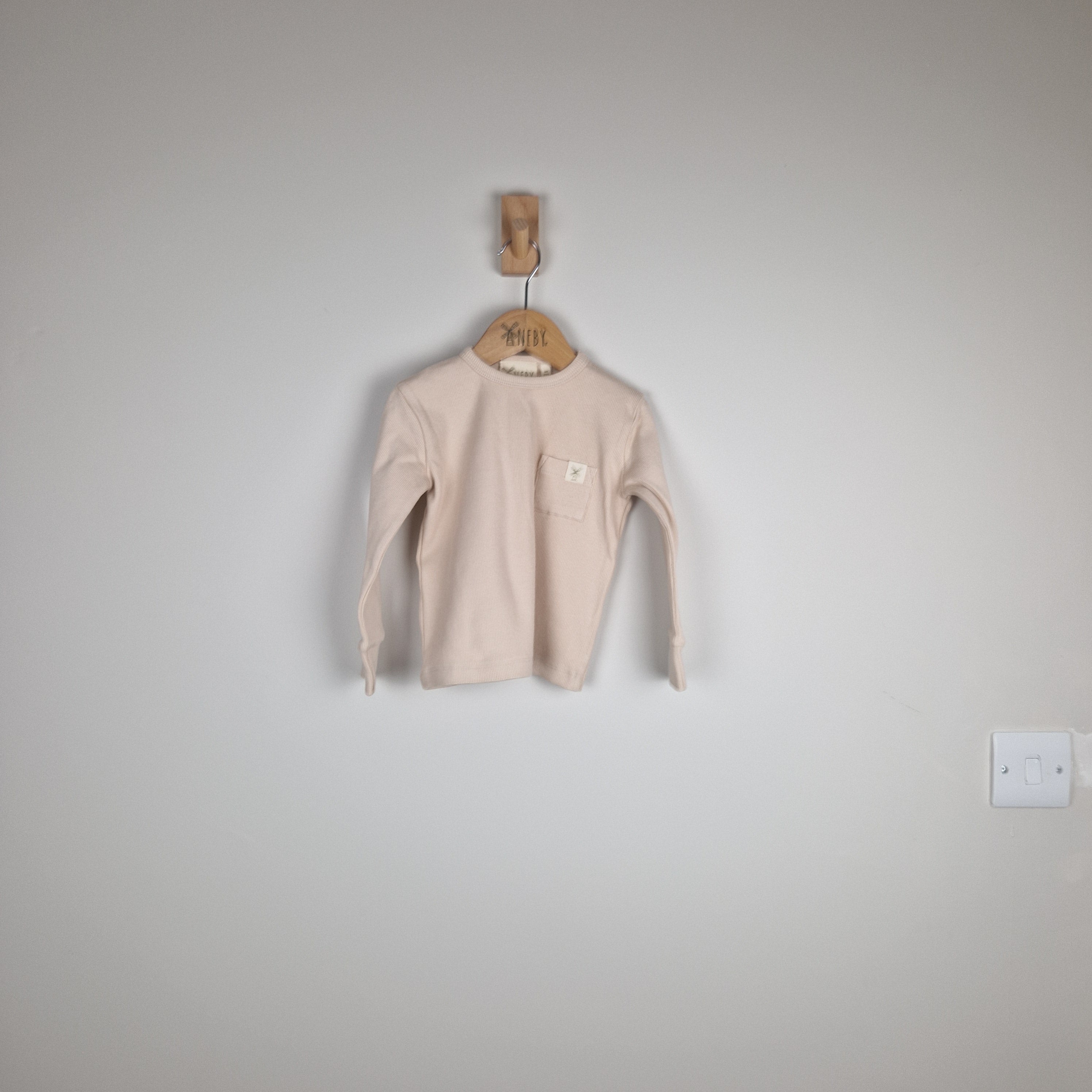 Sample Sale - Oat Kids Long Sleeve Ribbed T-Shirt