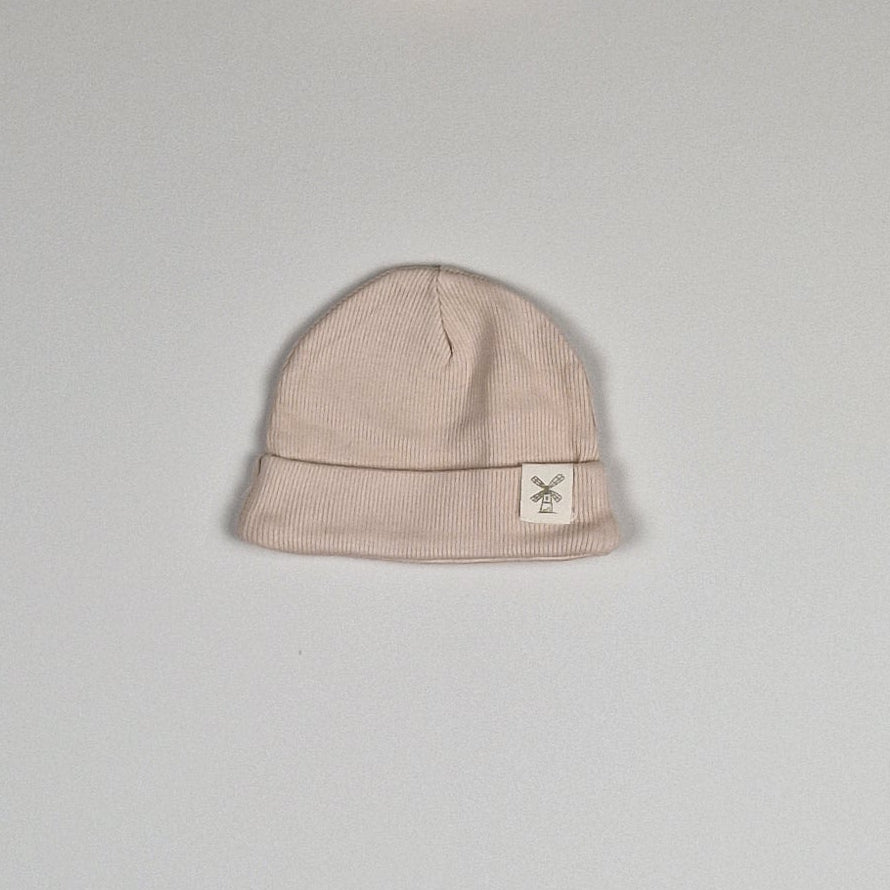 Sample Sale - Oat Kids Ribbed Cotton Beanie Hat
