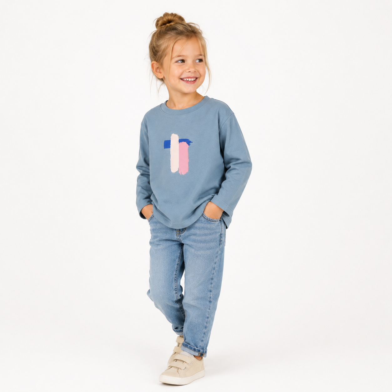 Kids Long Sleeve Artist T-shirt