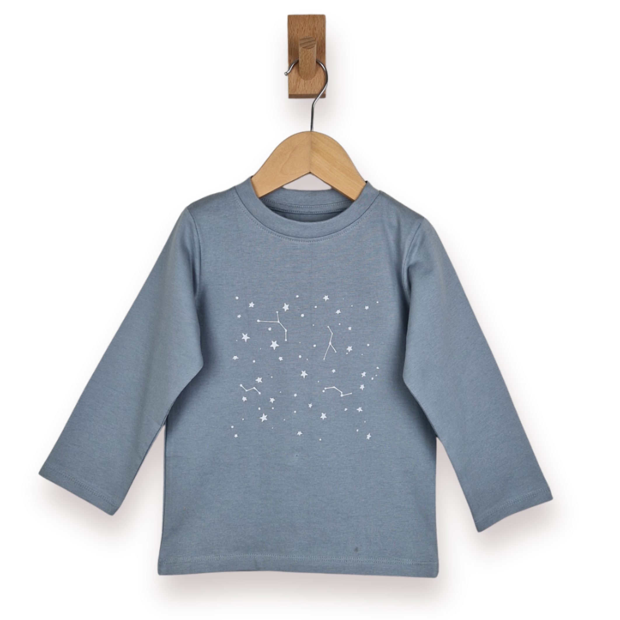 Kids Long Sleeve T-shirt with Stars