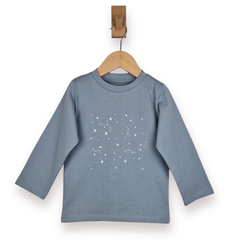 Kids Long Sleeve T-shirt with Stars
