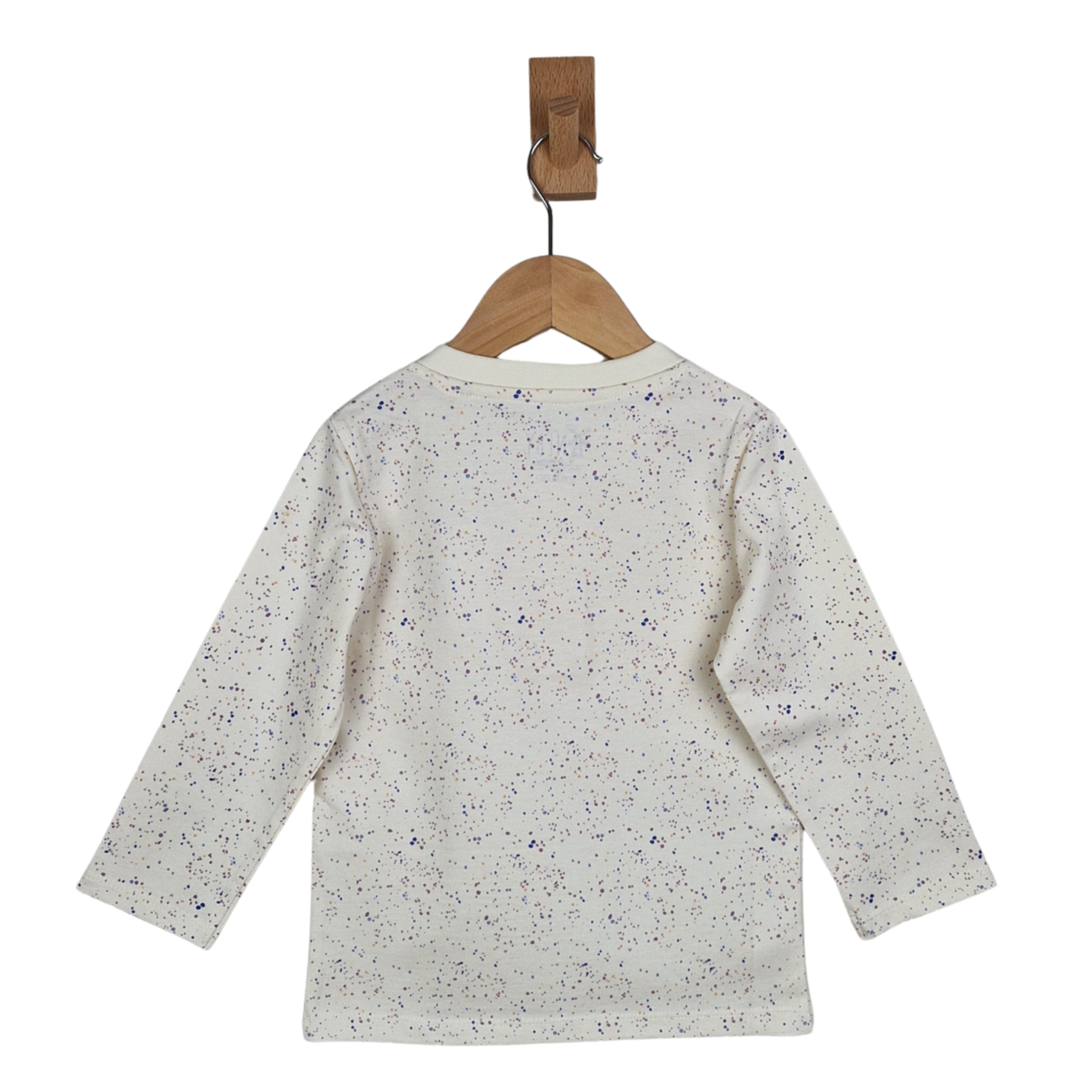 Kids Long Sleeve Ecru T-shirt
